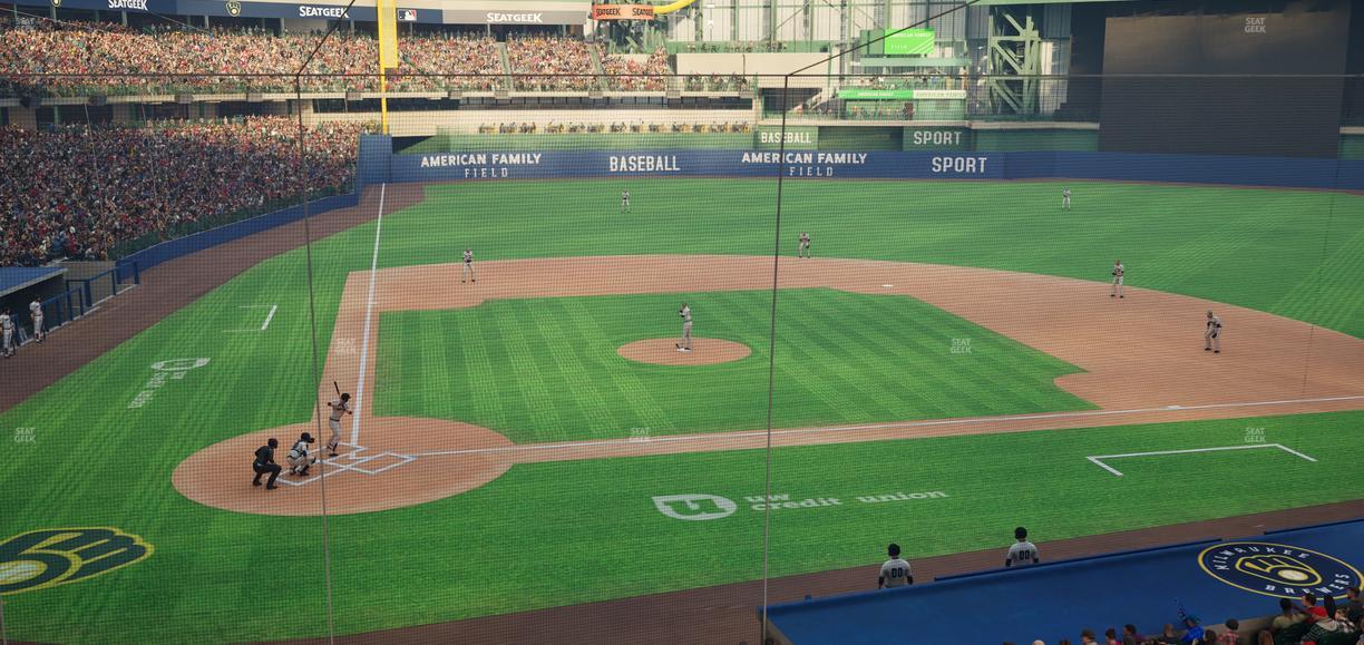 American Family Field - Section 215 Seat View