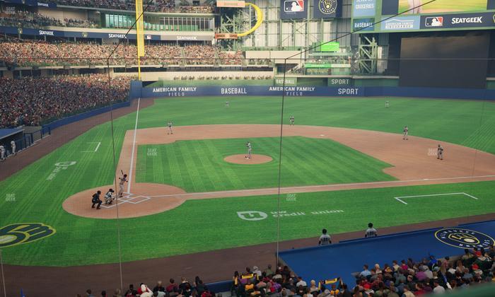 American Family Field - Section 215 Seat View