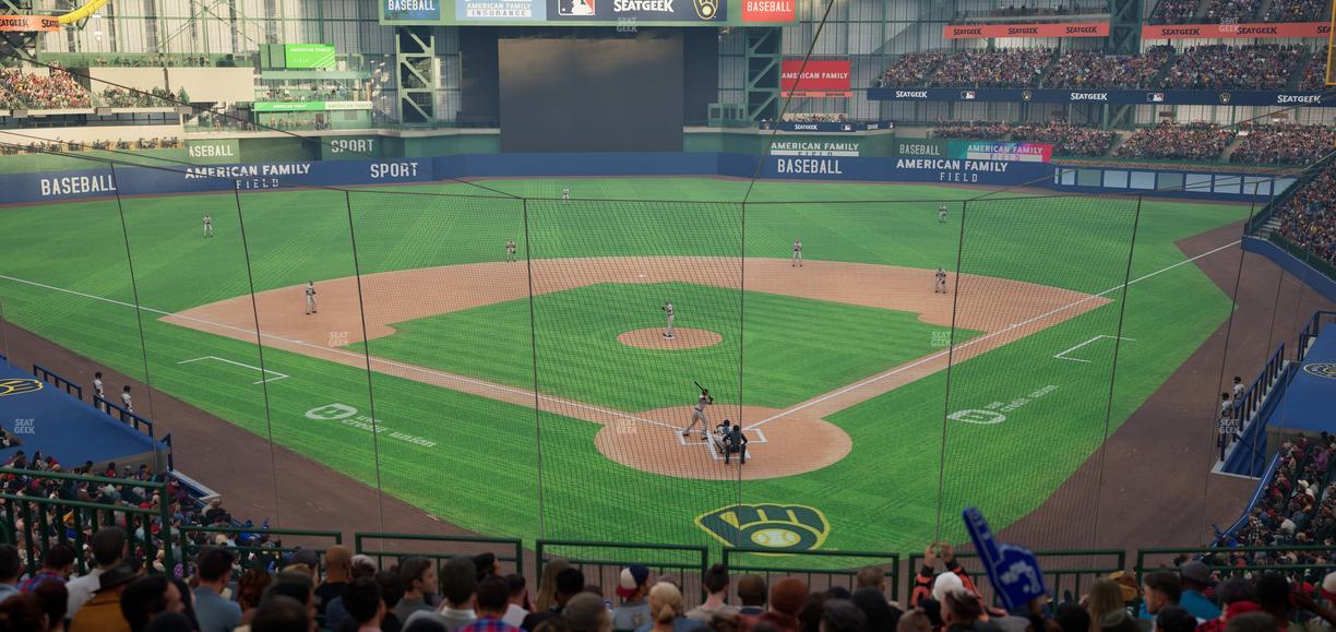 American Family Field - Section 219 Seat View