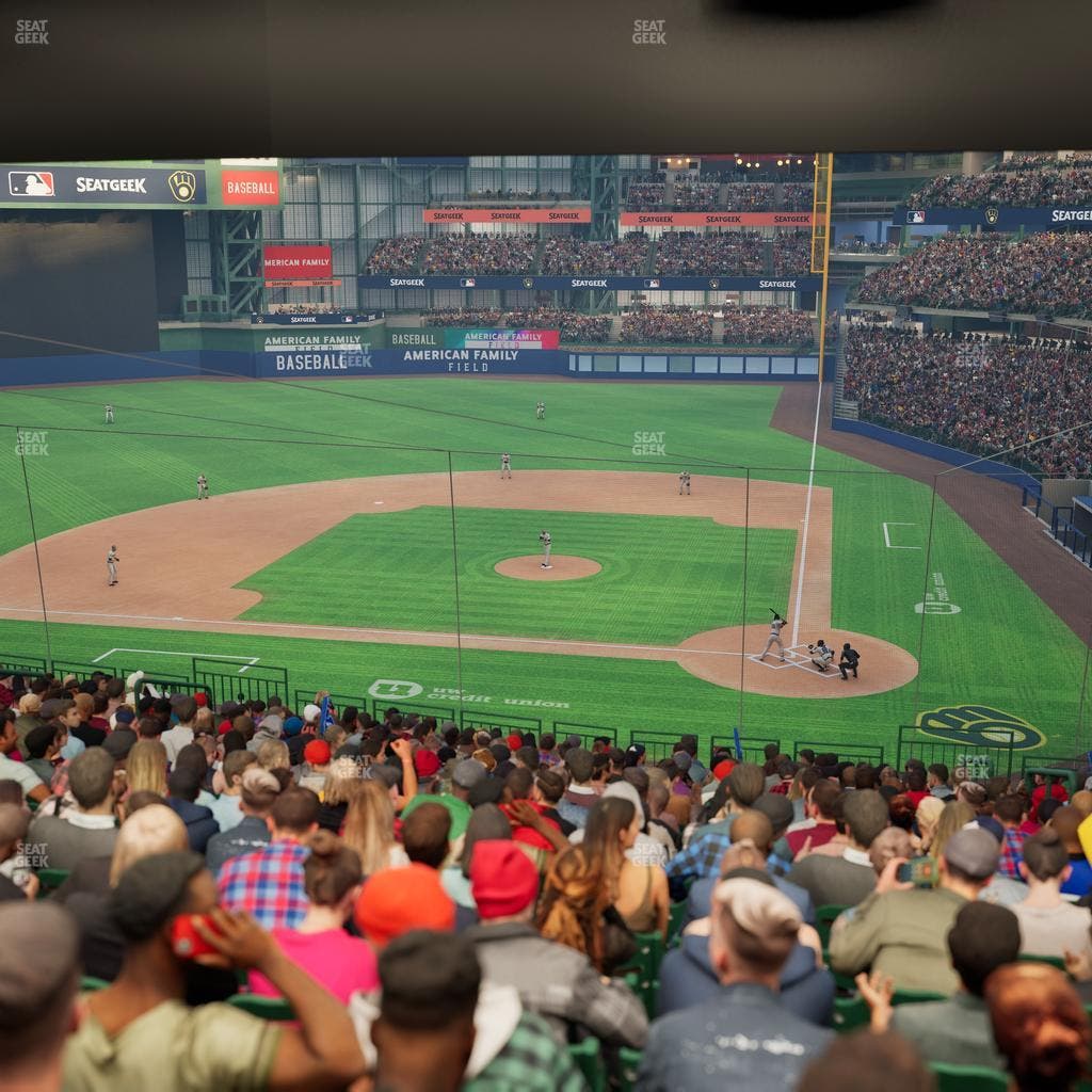 American Family Field - Section 222 Seat View