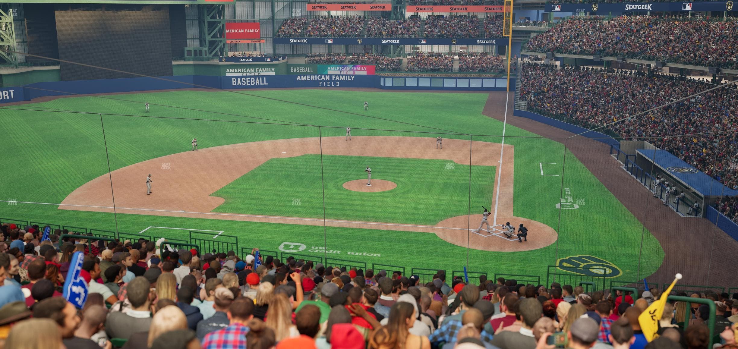 American Family Field - Section 222 Seat View