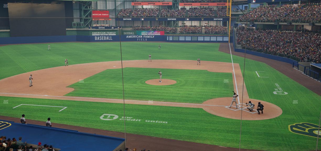 American Family Field - Section 222 Seat View