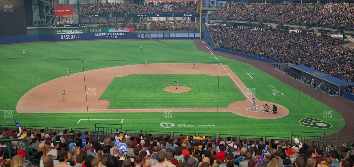 American Family Field - Section 223 Seat View