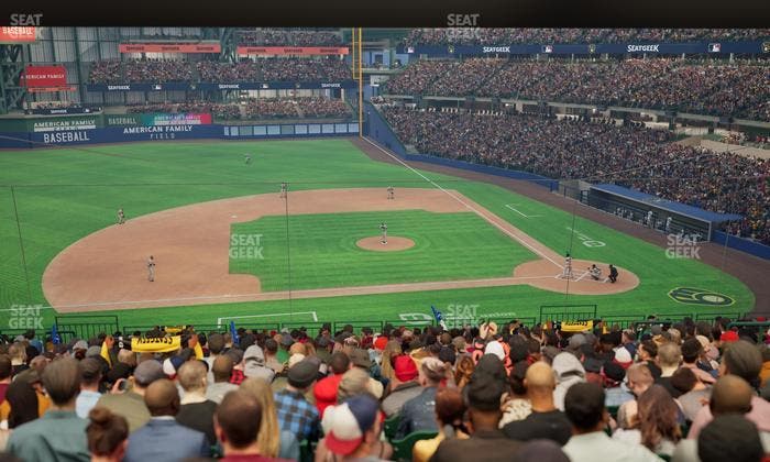 American Family Field - Section 224 Seat View