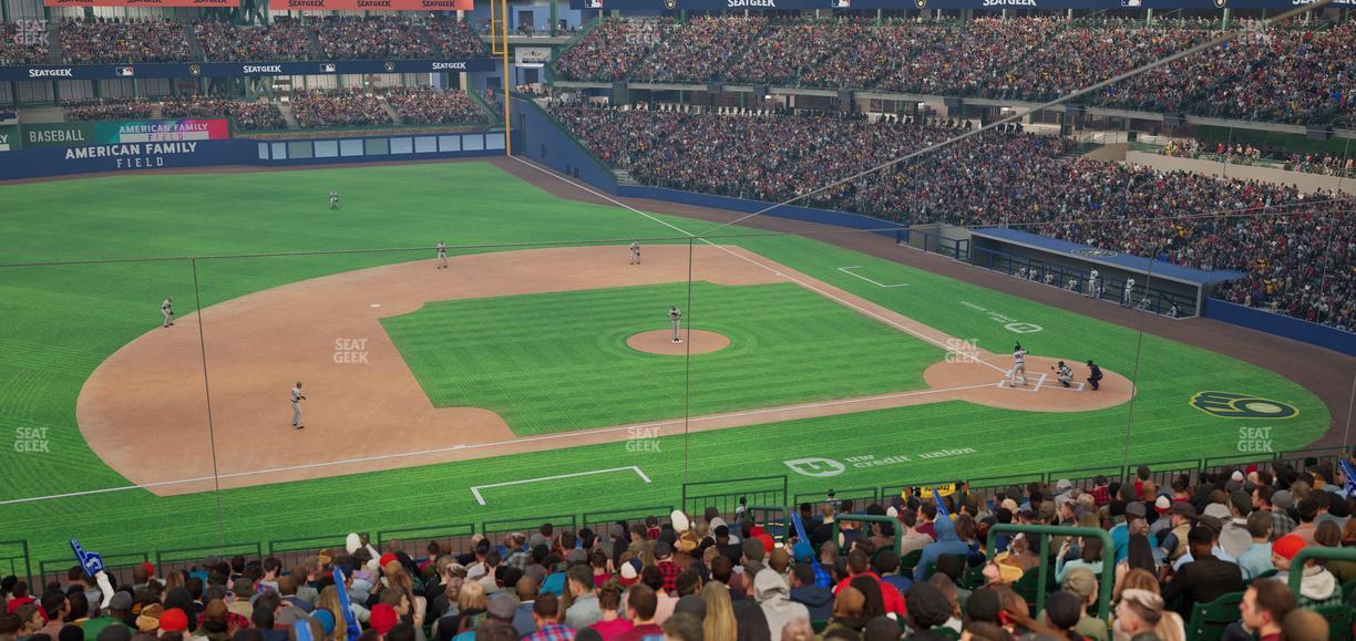 American Family Field - Section 225 Seat View