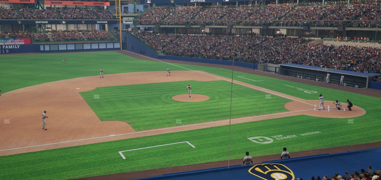 American Family Field - Section 225 Seat View