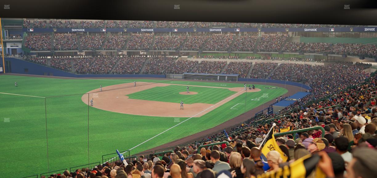 American Family Field - Section 231 Seat View