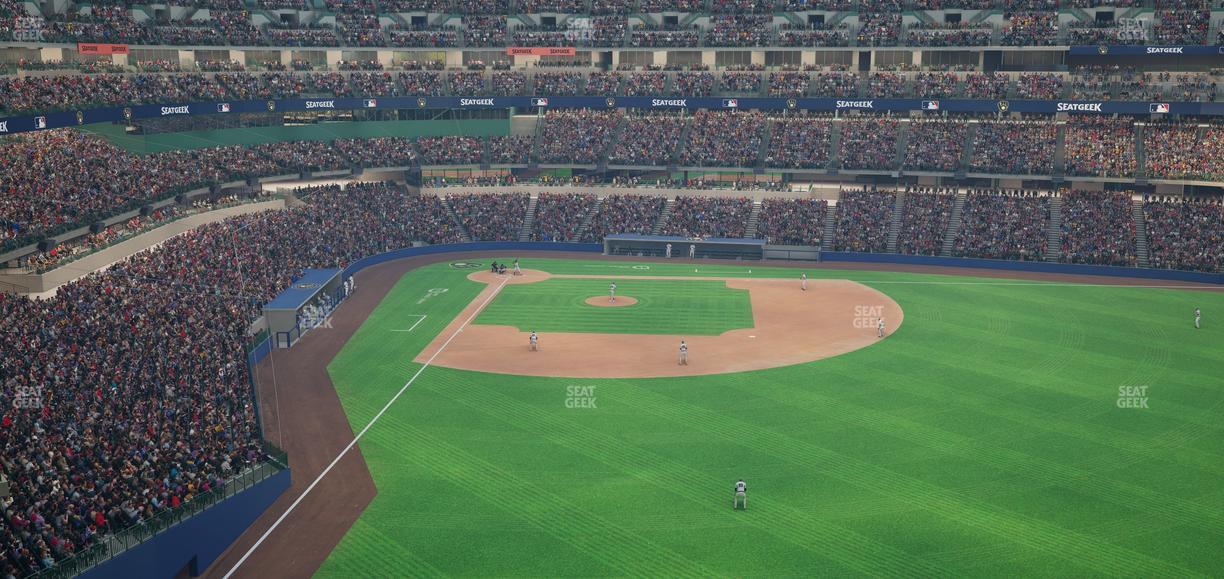 American Family Field - Section 302 Seat View