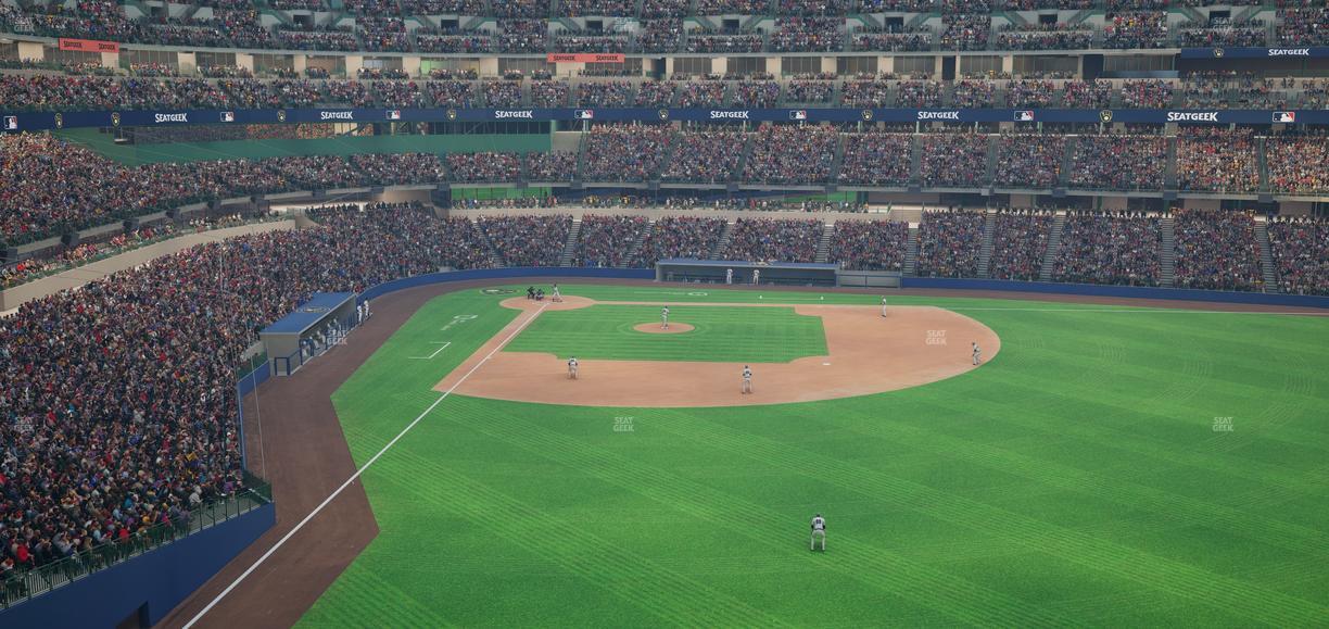 American Family Field - Section 302 Seat View