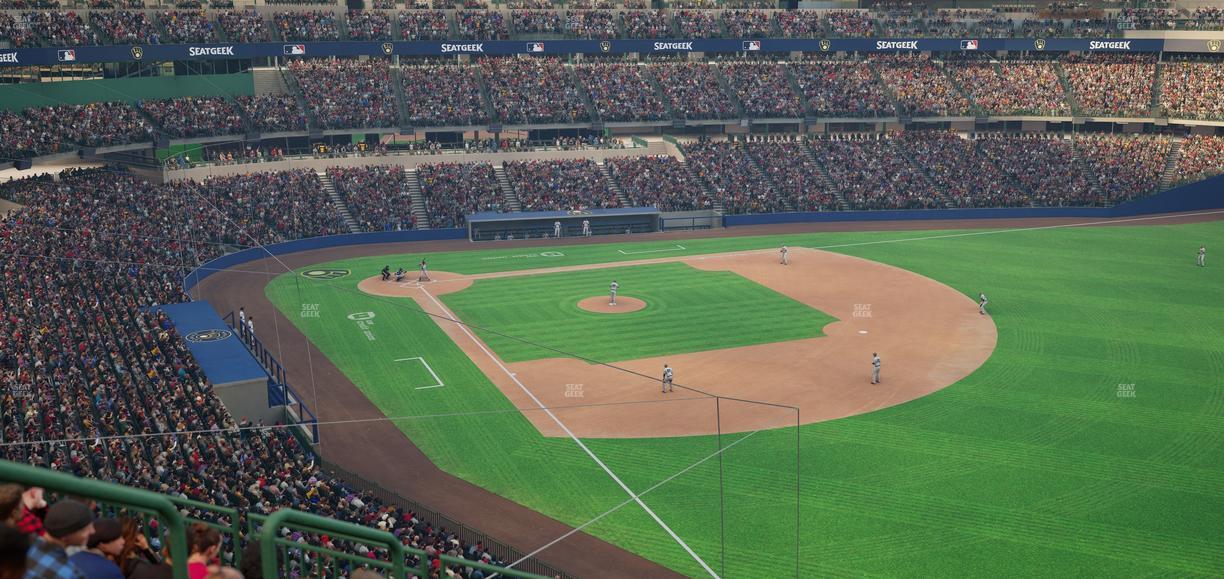 American Family Field - Section 308 Seat View