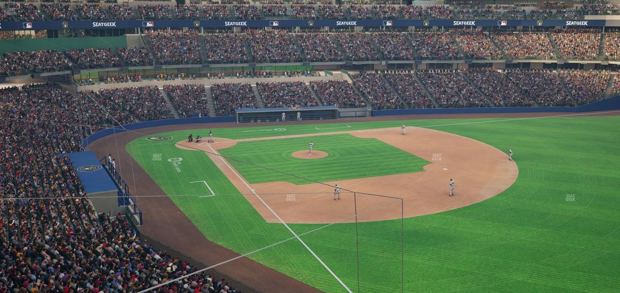 American Family Field - Section 308 Seat View