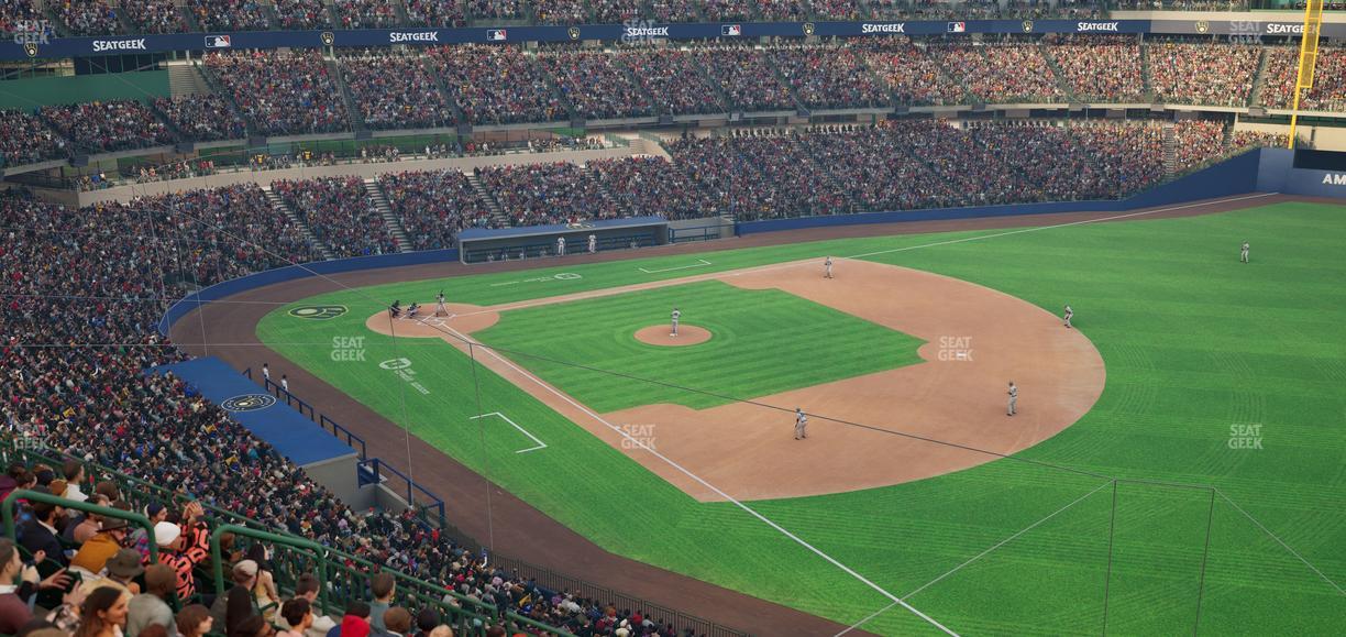 American Family Field - Section 310 Seat View