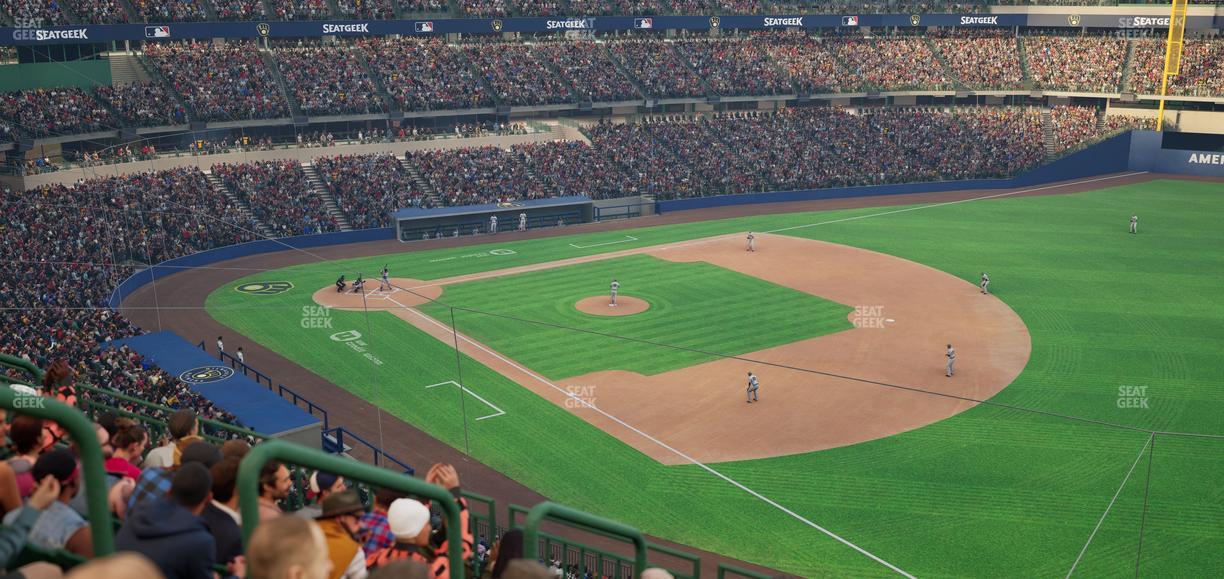 American Family Field - Section 311 Seat View