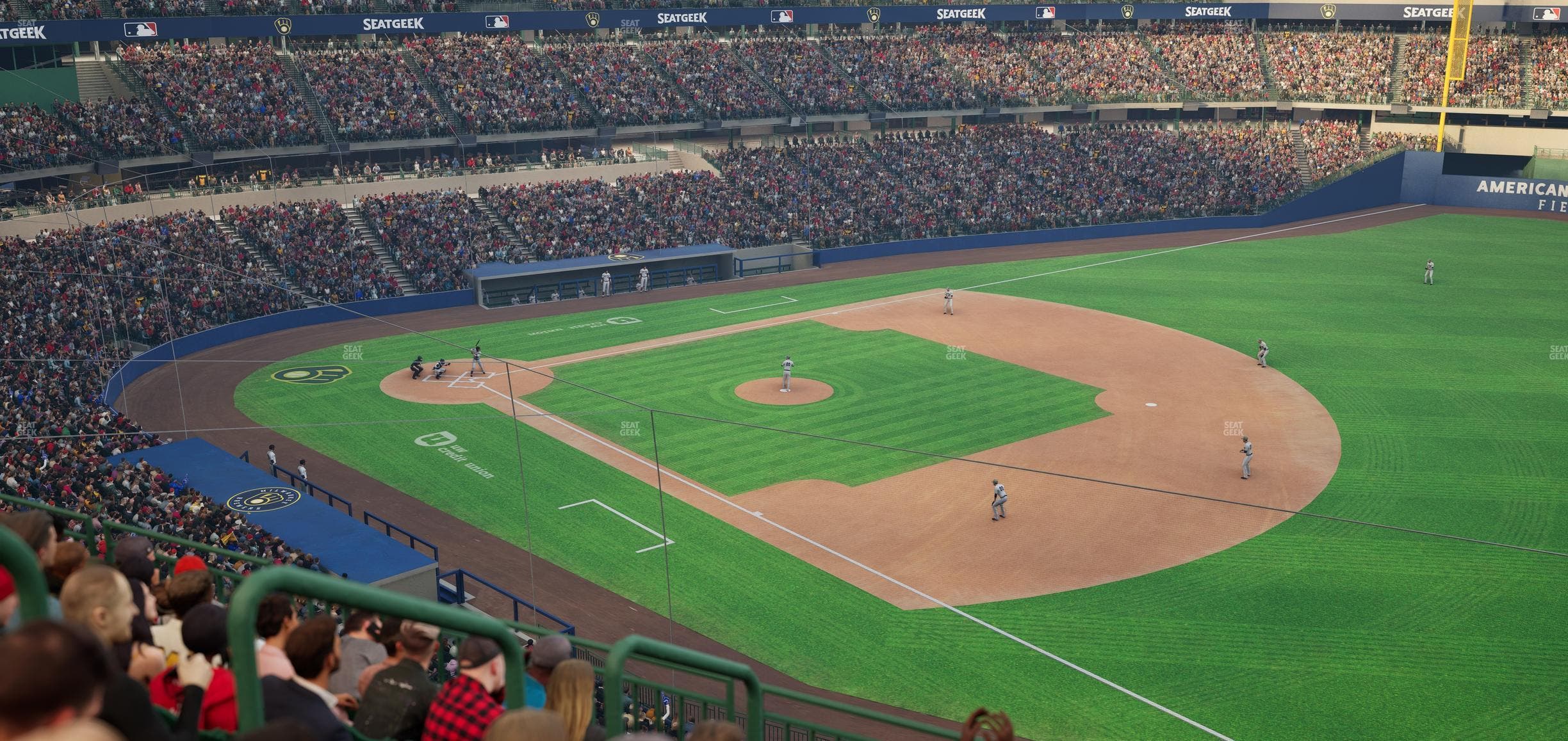 American Family Field - Section 312 Seat View