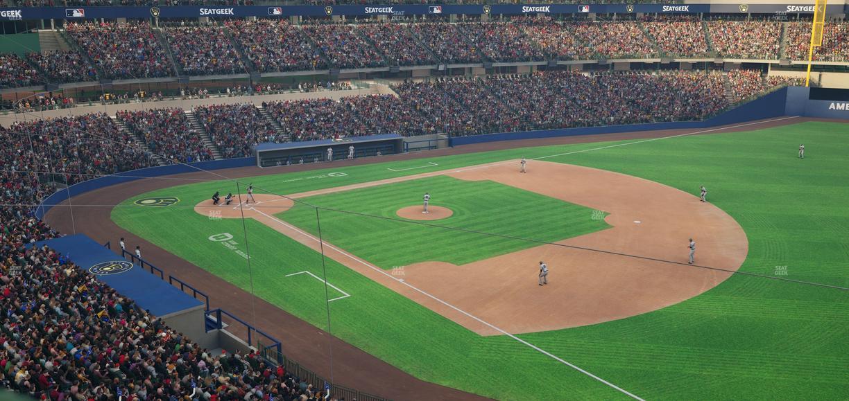 American Family Field - Section 312 Seat View