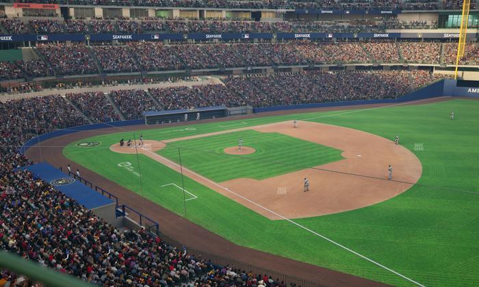 American Family Field - Section 312 Seat View