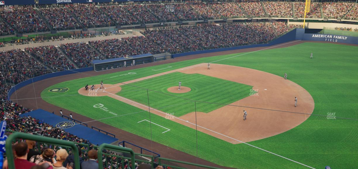 American Family Field - Section 314 Seat View