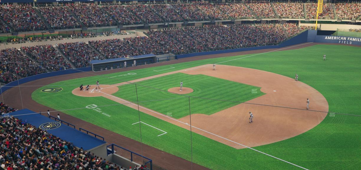 American Family Field - Section 314 Seat View