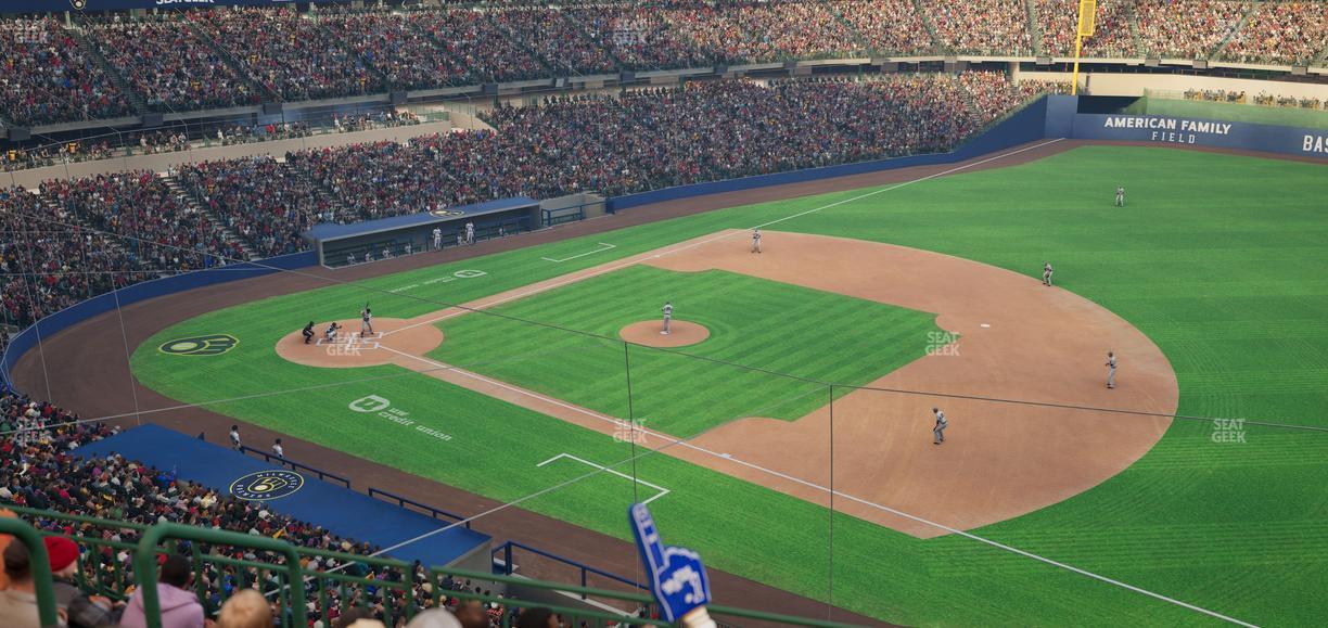 American Family Field - Section 315 Seat View