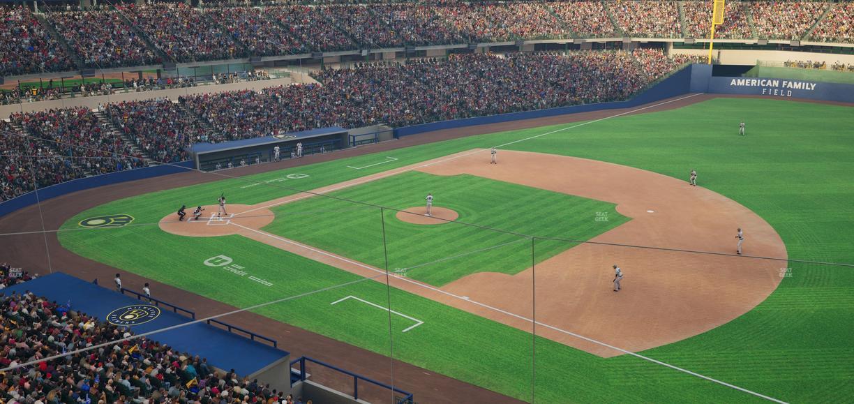 American Family Field - Section 315 Seat View