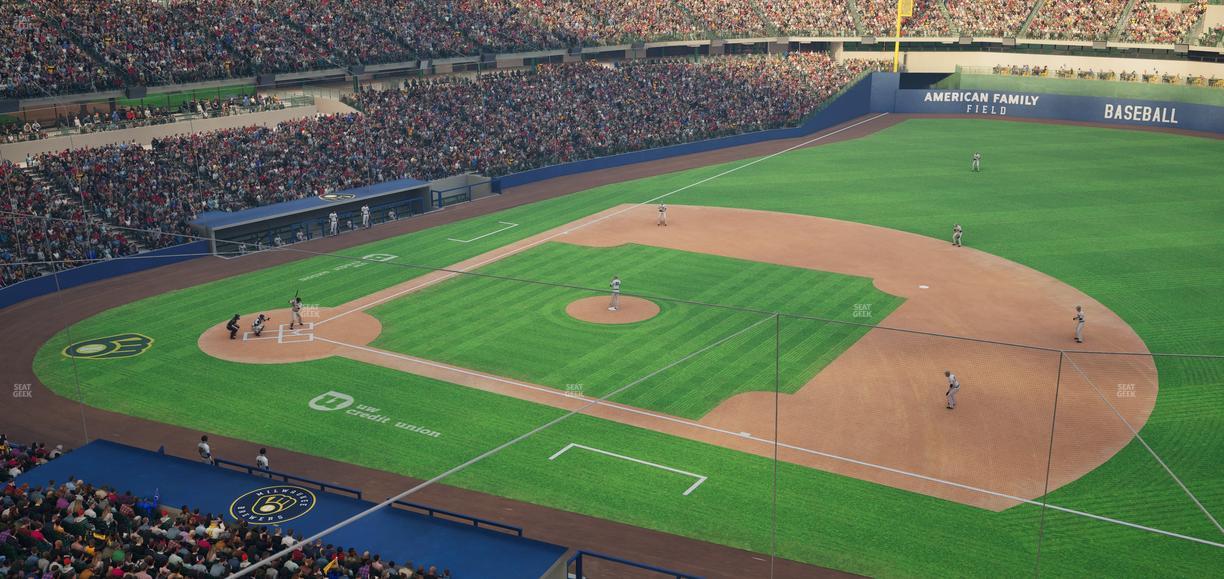 American Family Field - Section 317 Seat View