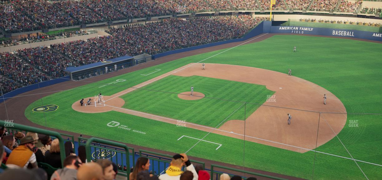 American Family Field - Section 317 Seat View