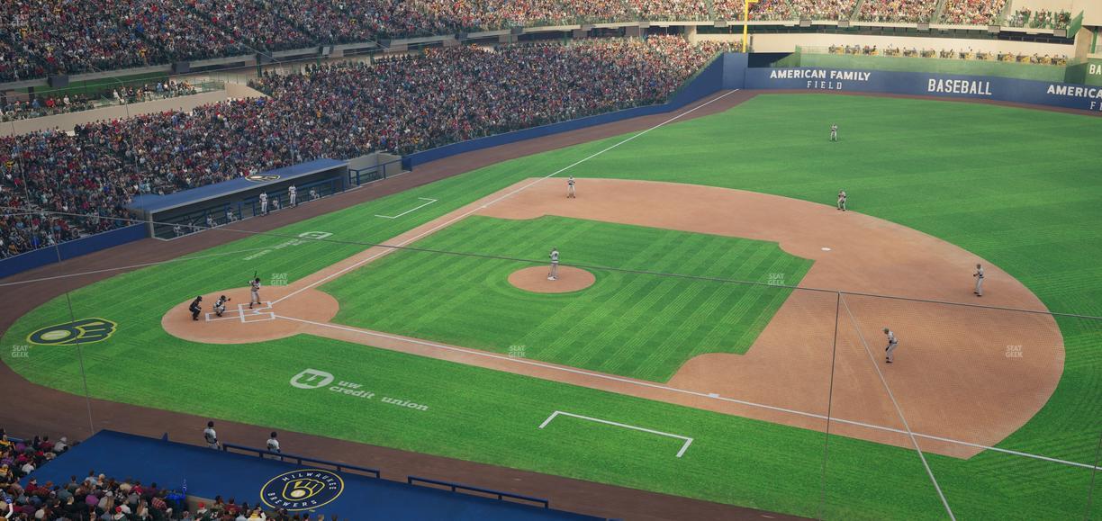 American Family Field - Section 318 Seat View