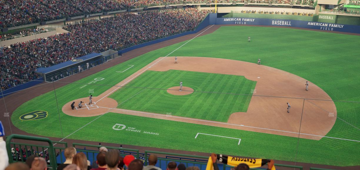 American Family Field - Section 319 Seat View