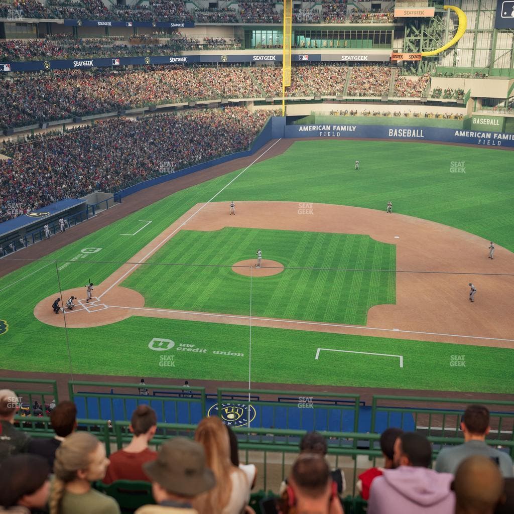 American Family Field - Section 320 Seat View