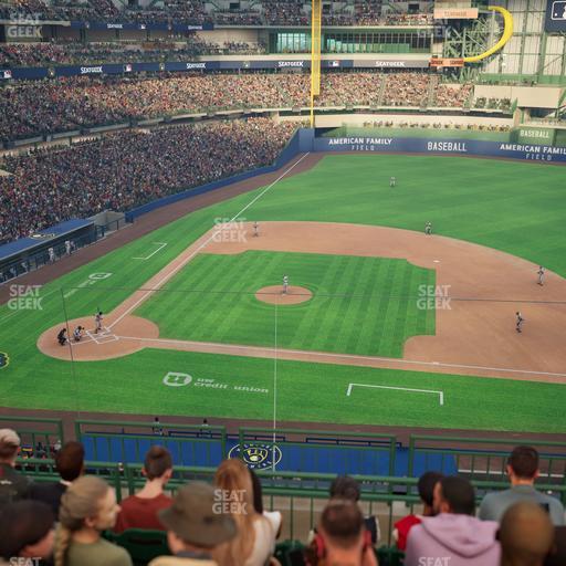 American Family Field - Section 320 Seat View