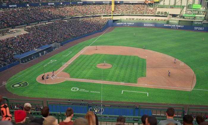 American Family Field - Section 320 Seat View