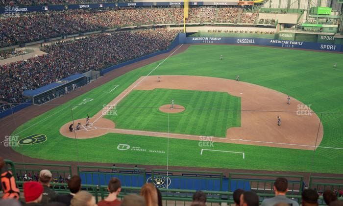 American Family Field - Section 320 Seat View