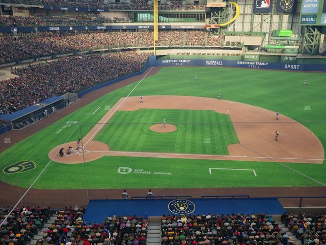 American Family Field - Section 321 Seat View