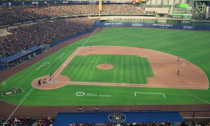 American Family Field - Section 321 Seat View