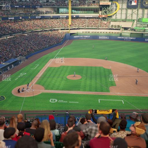 American Family Field - Section 321 Seat View