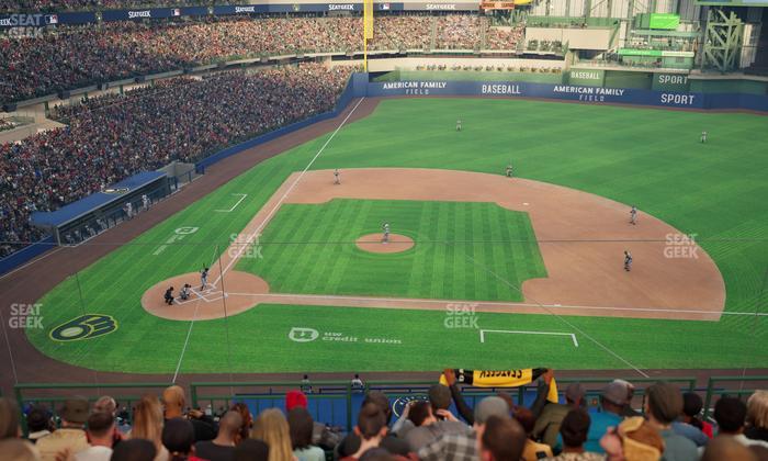 American Family Field - Section 321 Seat View