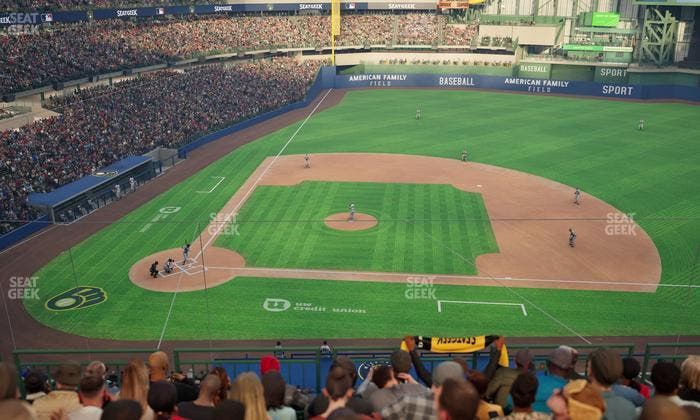 American Family Field - Section 321 Seat View