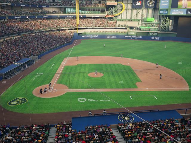 American Family Field - Section 322 Seat View