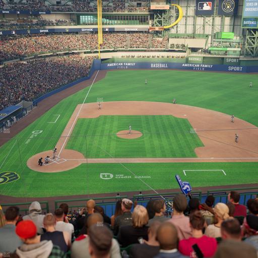 American Family Field - Section 322 Seat View