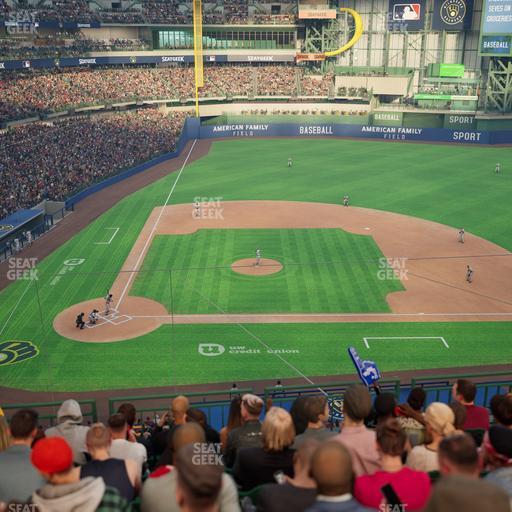 American Family Field - Section 322 Seat View