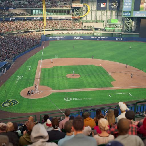 American Family Field - Section 323 Seat View