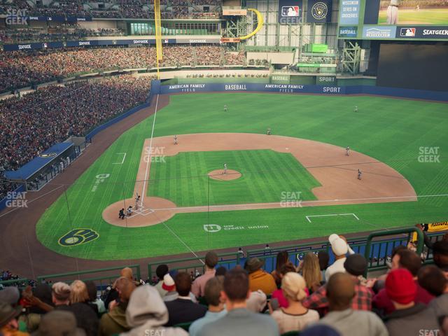 American Family Field - Section 323 Seat View American Family Field - Section 323 Seat View