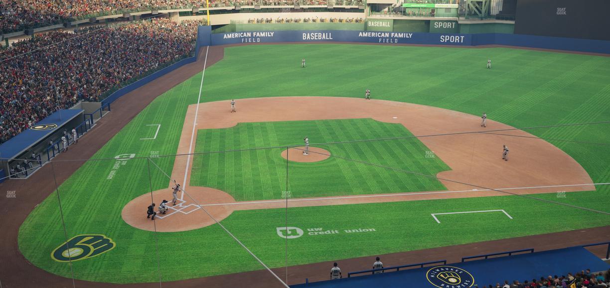 American Family Field - Section 323 Seat View