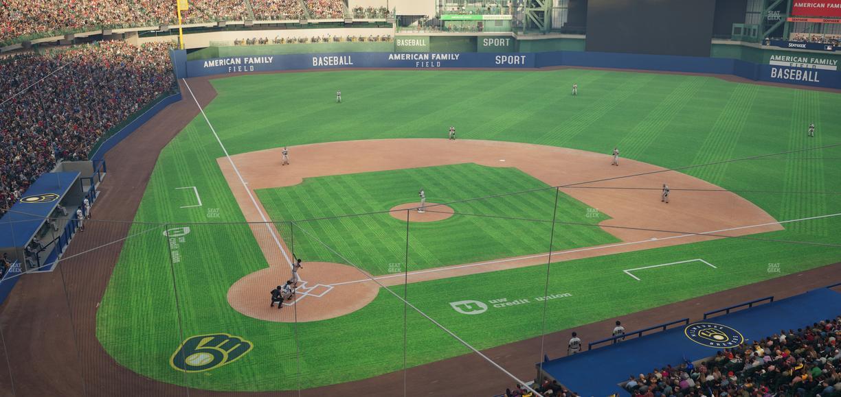 American Family Field - Section 325 Seat View