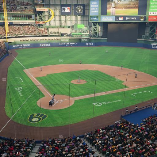 American Family Field - Section 326 Seat View