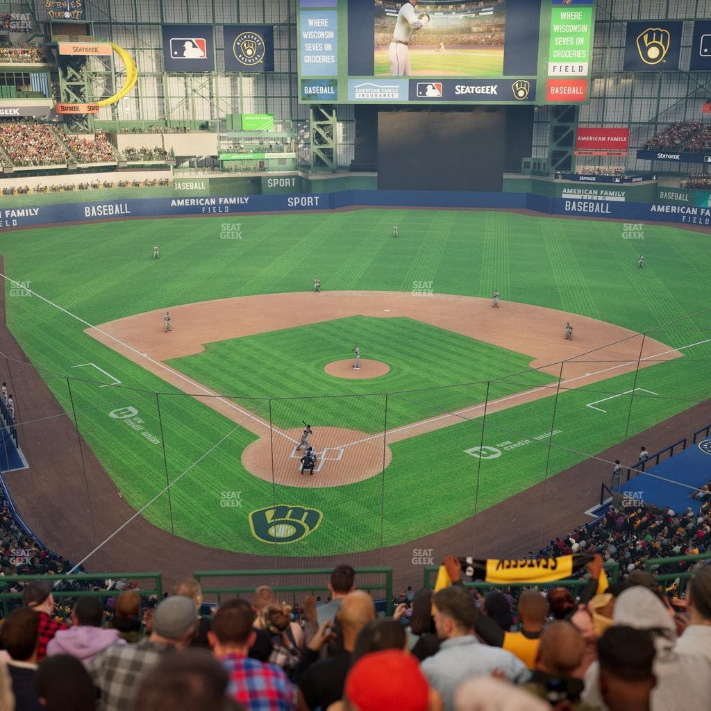 American Family Field - Section 328 Seat View