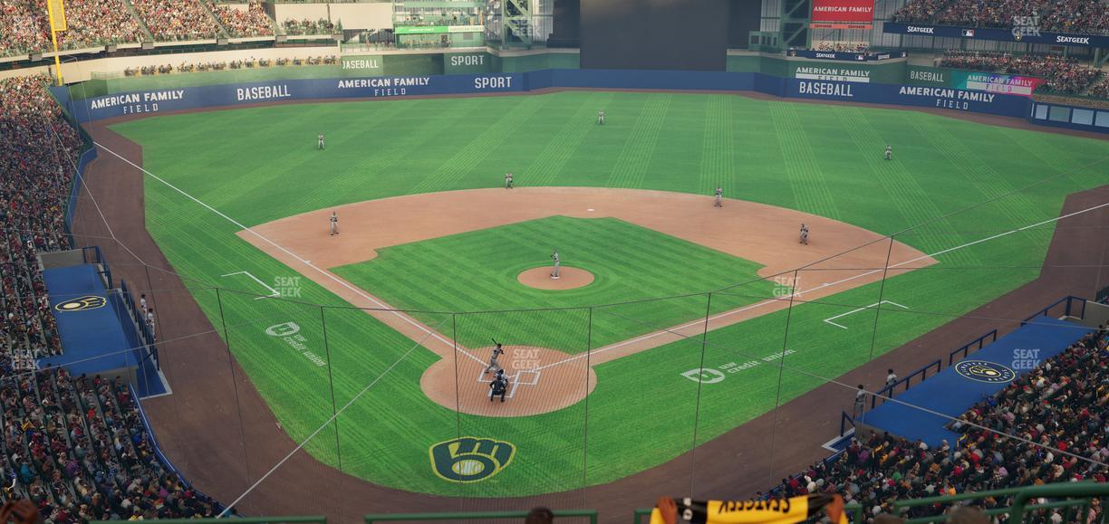 American Family Field - Section 328 Seat View