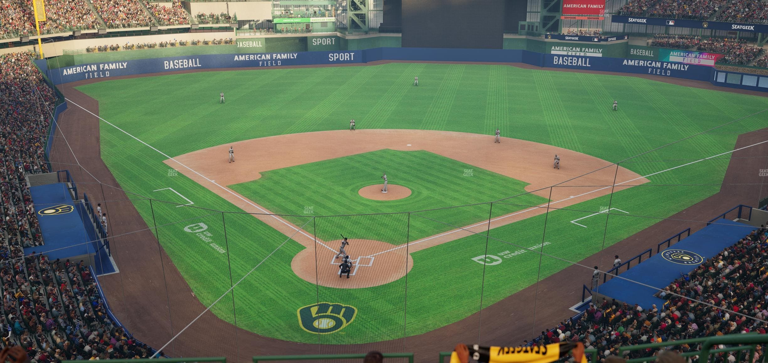 American Family Field - Section 328 Seat View