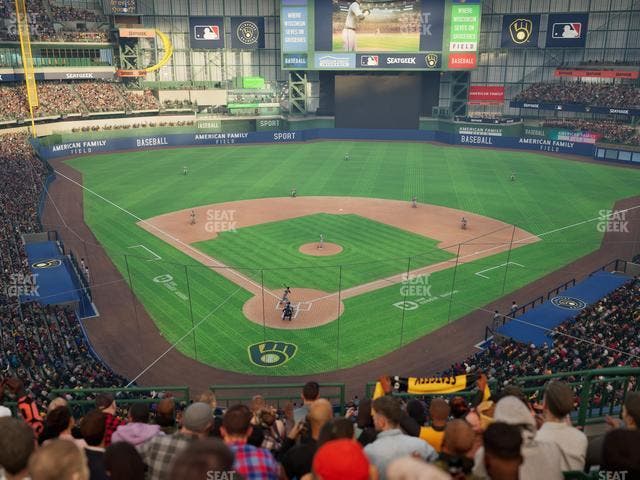 American Family Field - Section 328 Seat View