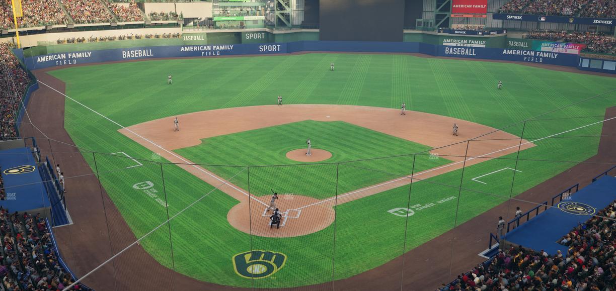 American Family Field - Section 328 Seat View